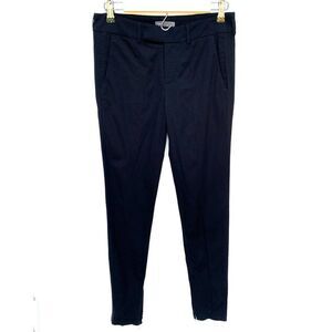 Vince Black Skinny Ankle Zipper Dress Pants